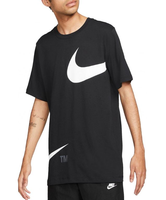 T-Shirt Noir pour Homme Sportswear big swoosh STMT GX Nike
