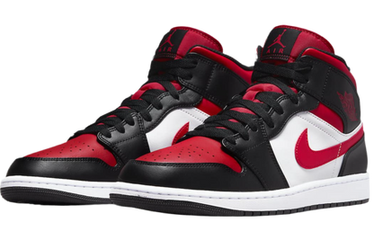 Air Jordan 1 Mid Bred Toe