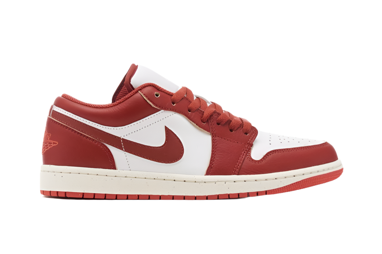 Air Jordan 1 Low SE "White Dune Red"