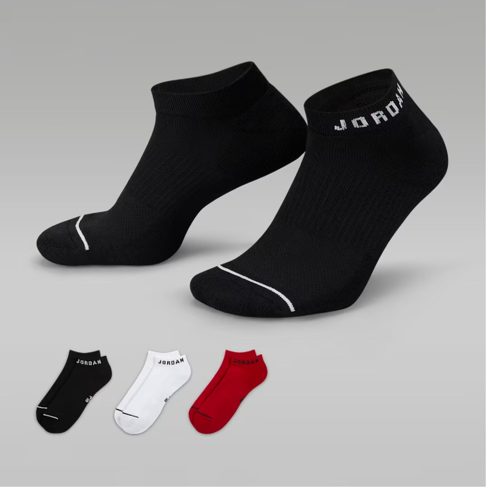 Jordan Everyday No-Show Socks (3 Pairs)