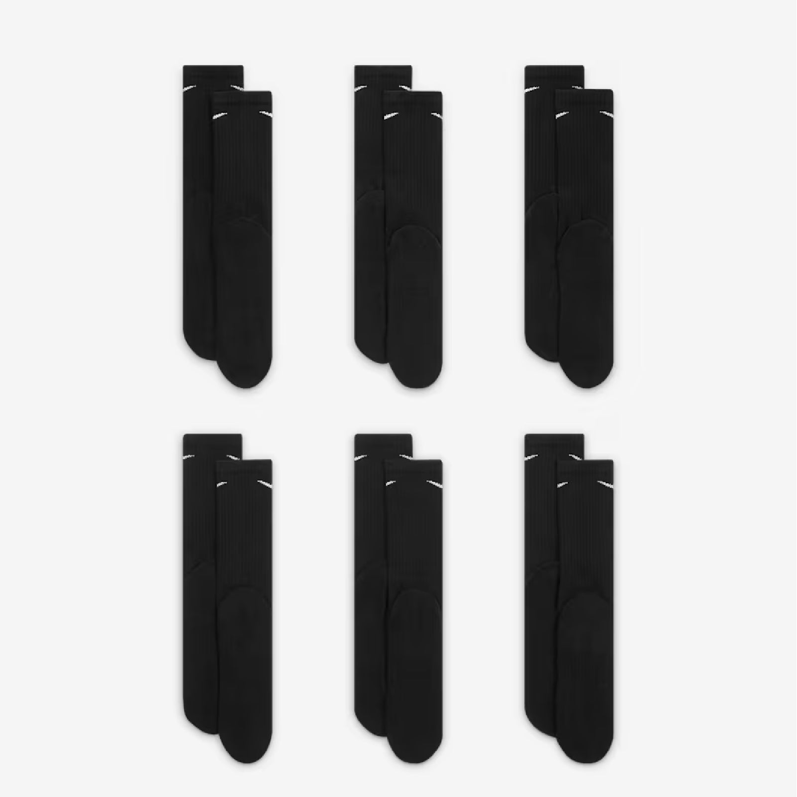 Nike Everyday Cushioned Training Crew Socks (6 Pairs)