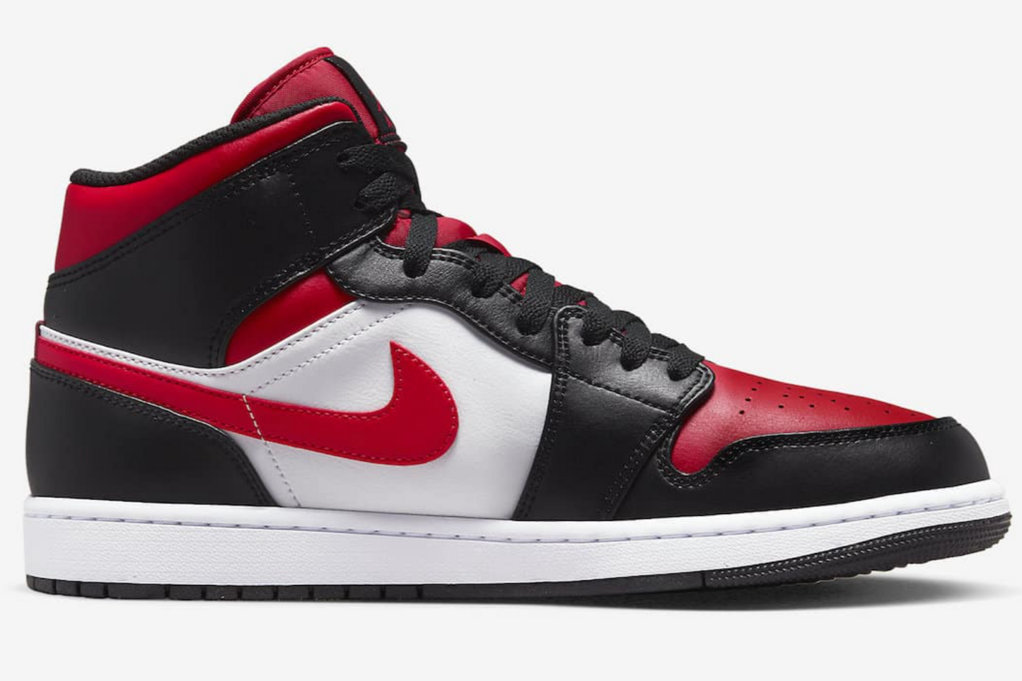 Air Jordan 1 Mid Bred Toe