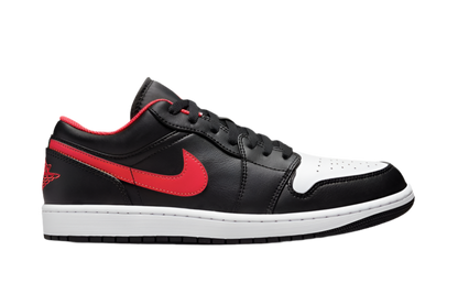 Air Jordan 1 Low Men's Shoes 'Black/Red/White'