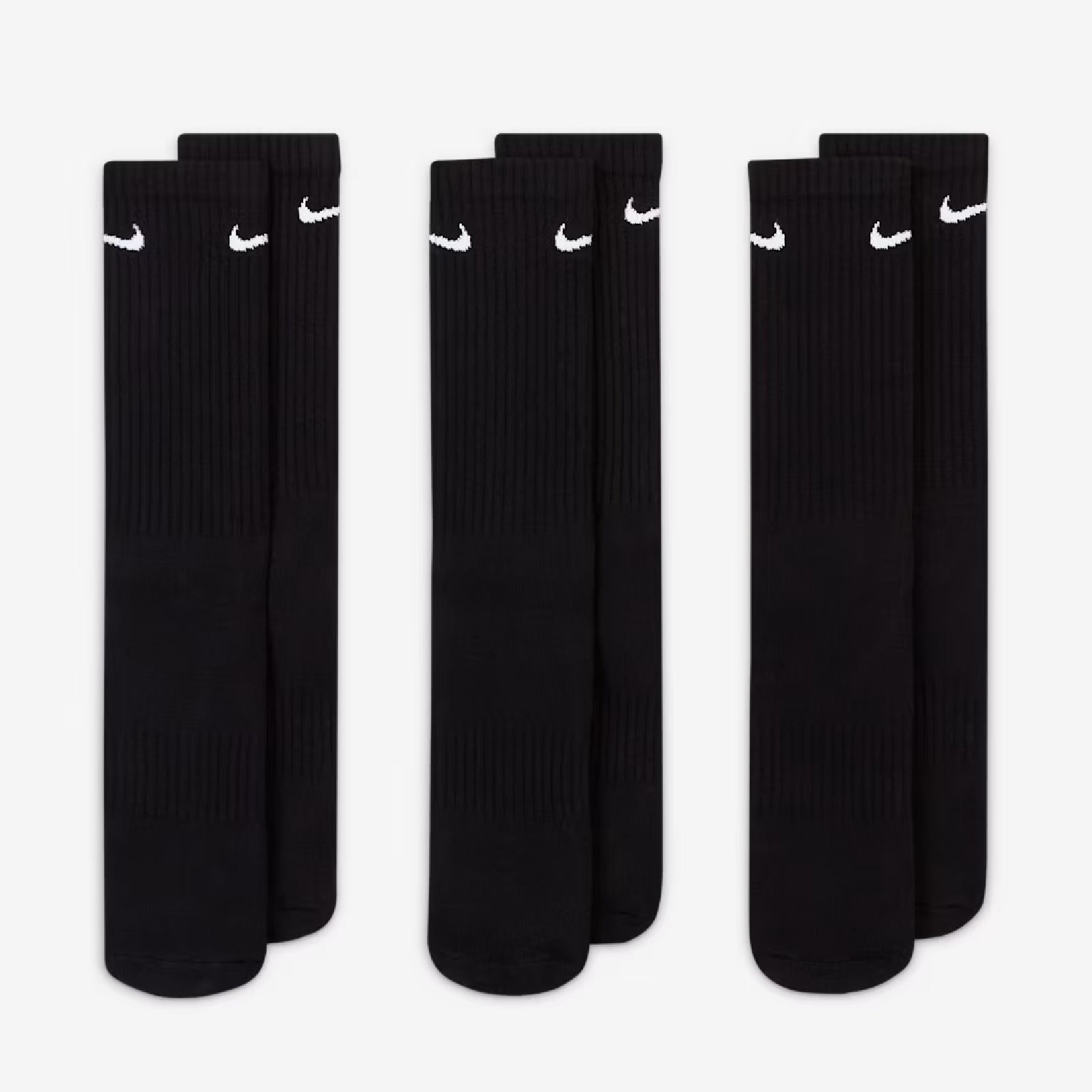 Nike Everyday Cushioned Chaussettes de training mi-mollet (3 paires)