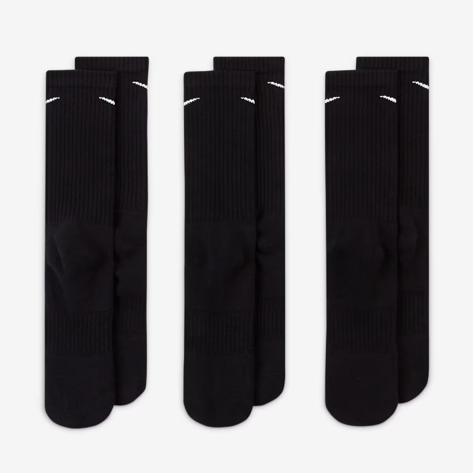 Nike Everyday Cushioned Chaussettes de training mi-mollet (3 paires)