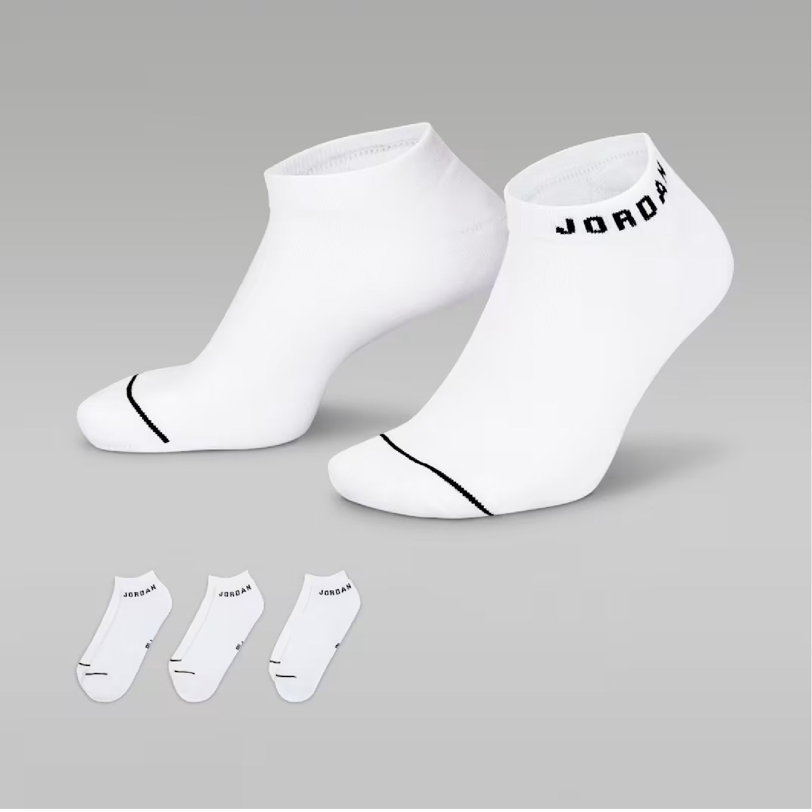 Jordan Everyday No-Show Socks (3 Pairs)