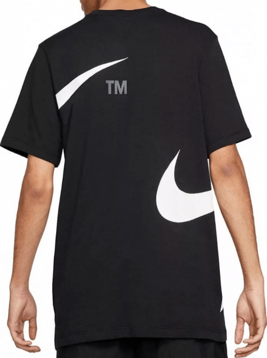 T-Shirt Noir pour Homme Sportswear big swoosh STMT GX Nike