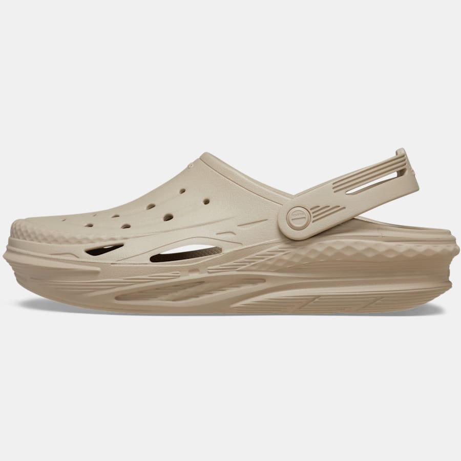 Crocs Off Grid Clog Gris Pierre - vue côté
