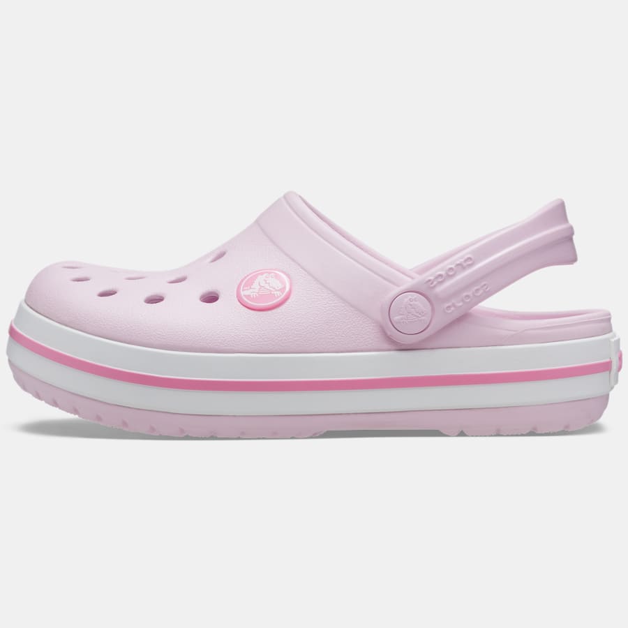 Crocs Crocband Clog Kids Rose Ballerine - vue côté