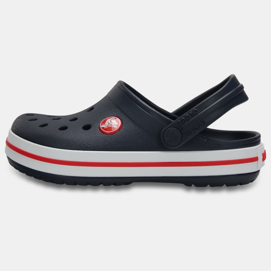 Crocs Crocband Clog Kids Marine/Rouge - vue côté