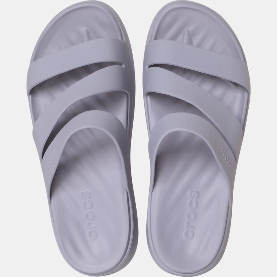 Crocs Getaway Strappy Mauve - vue dessus